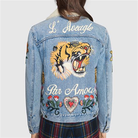 gucci jean jackets